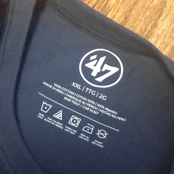 47 Brand Carroll University Pioneers Shirt Size XXL - Picture 5 of 6